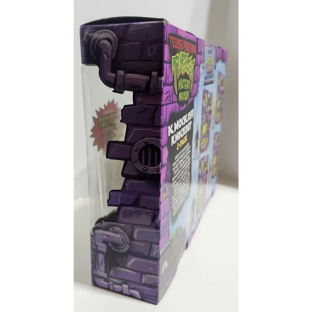 TMNT Mutant Mayhem Tubular Torsos Donnie & Danny Knock Off Knockout 2-Pack